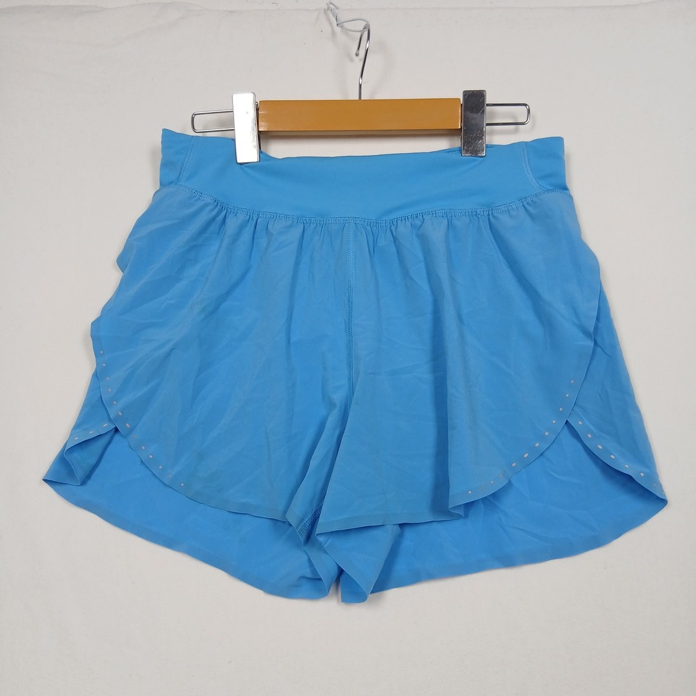 Lululemon Find Your Pace Short 3 High Rise Blue Running Shorts Size 6 LW7CR8S